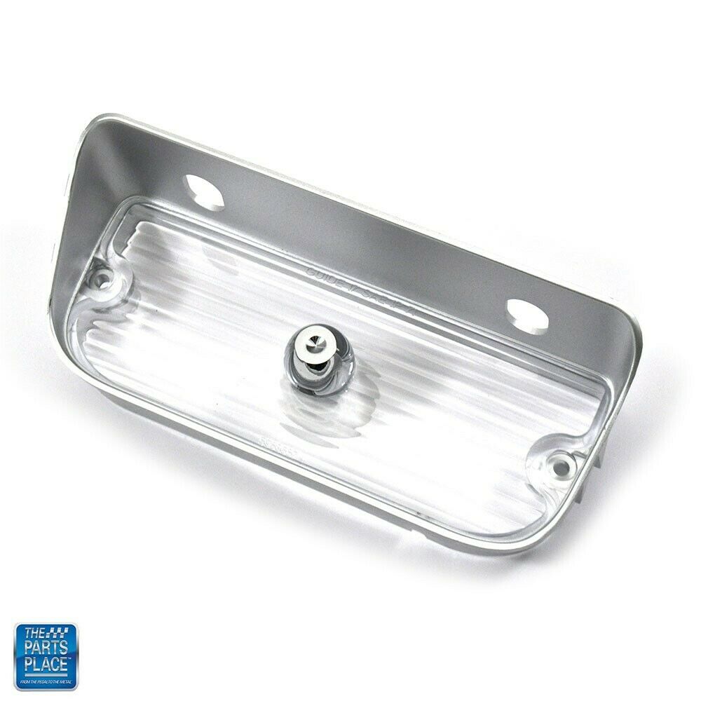 1971 Monte Carlo Parking Lamp Light Lens Clear With Chrome Nipple Each