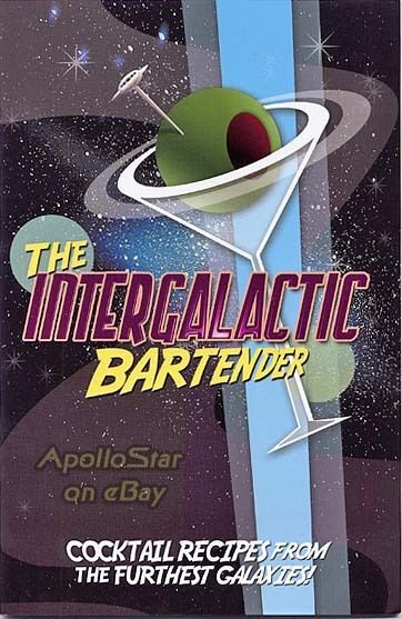 Star Trek THE INTERGALACTIC BARTENDER Drink Mixing Guide ~ Boldly Go!