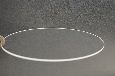 Plastic Circle Disc Round Acrylic Sheet Clear 1/8"  X 9" Diameter