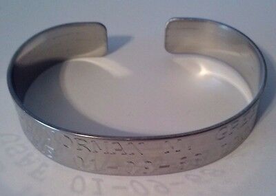Pow/mia Prisoner Of War Missing In Action Army Navy Marines Air Force Bracelet