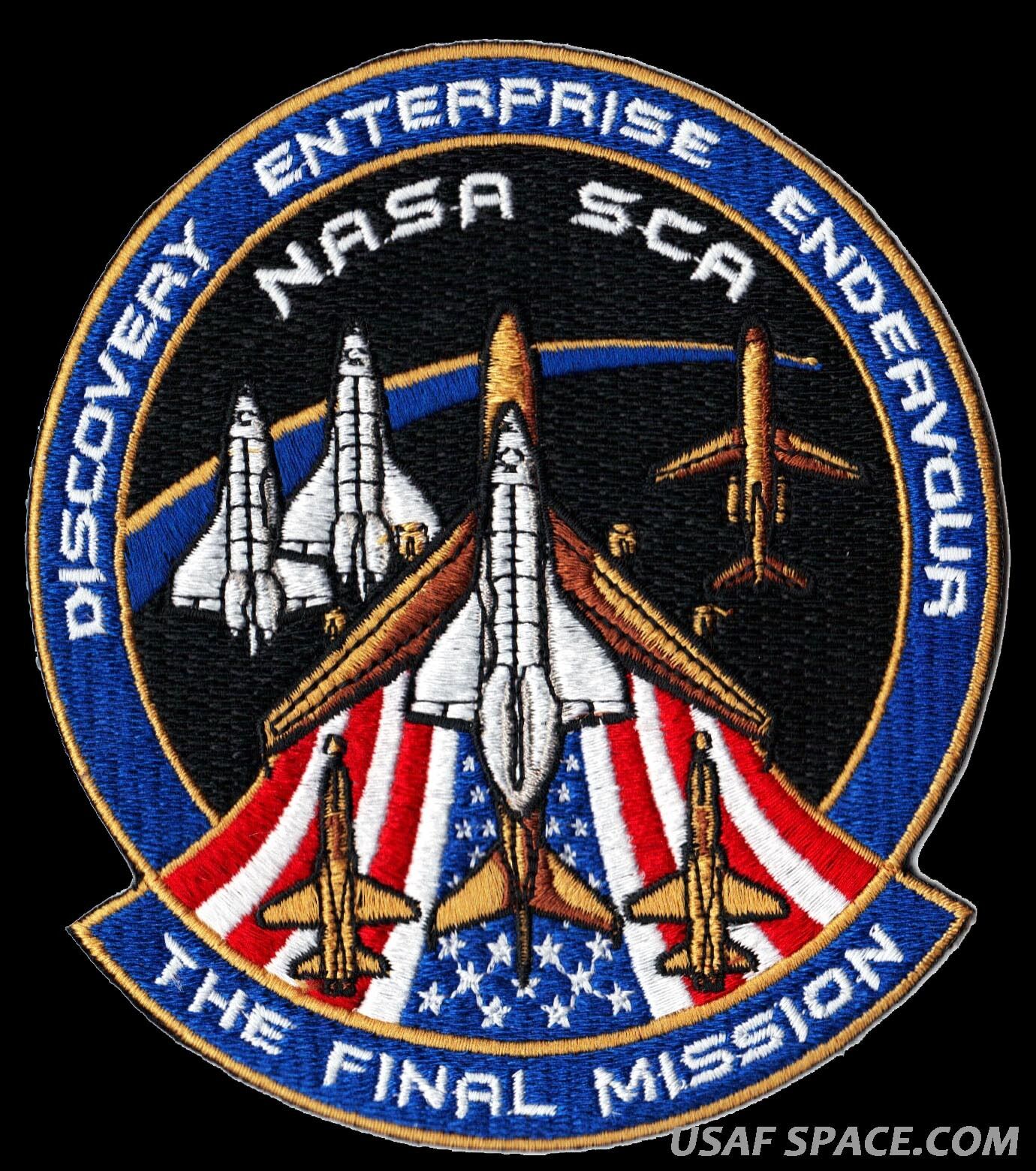 Original - The Final Mission - Shuttle Carriers Of America - Sca - Nasa Patch