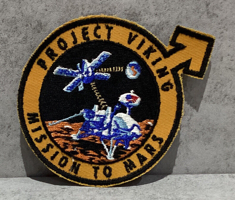 Vintage NASA Project Viking Mission to Mars Embroidered Patch