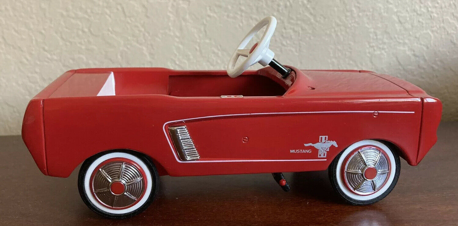 1964 1/2 Ford Mustang Mini Pedal Car "too Small To Ride On". Red.great Condition