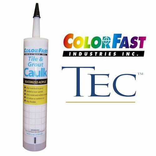 Colored Caulk To Match Tec Grout Colors - Sanded Or Unsanded