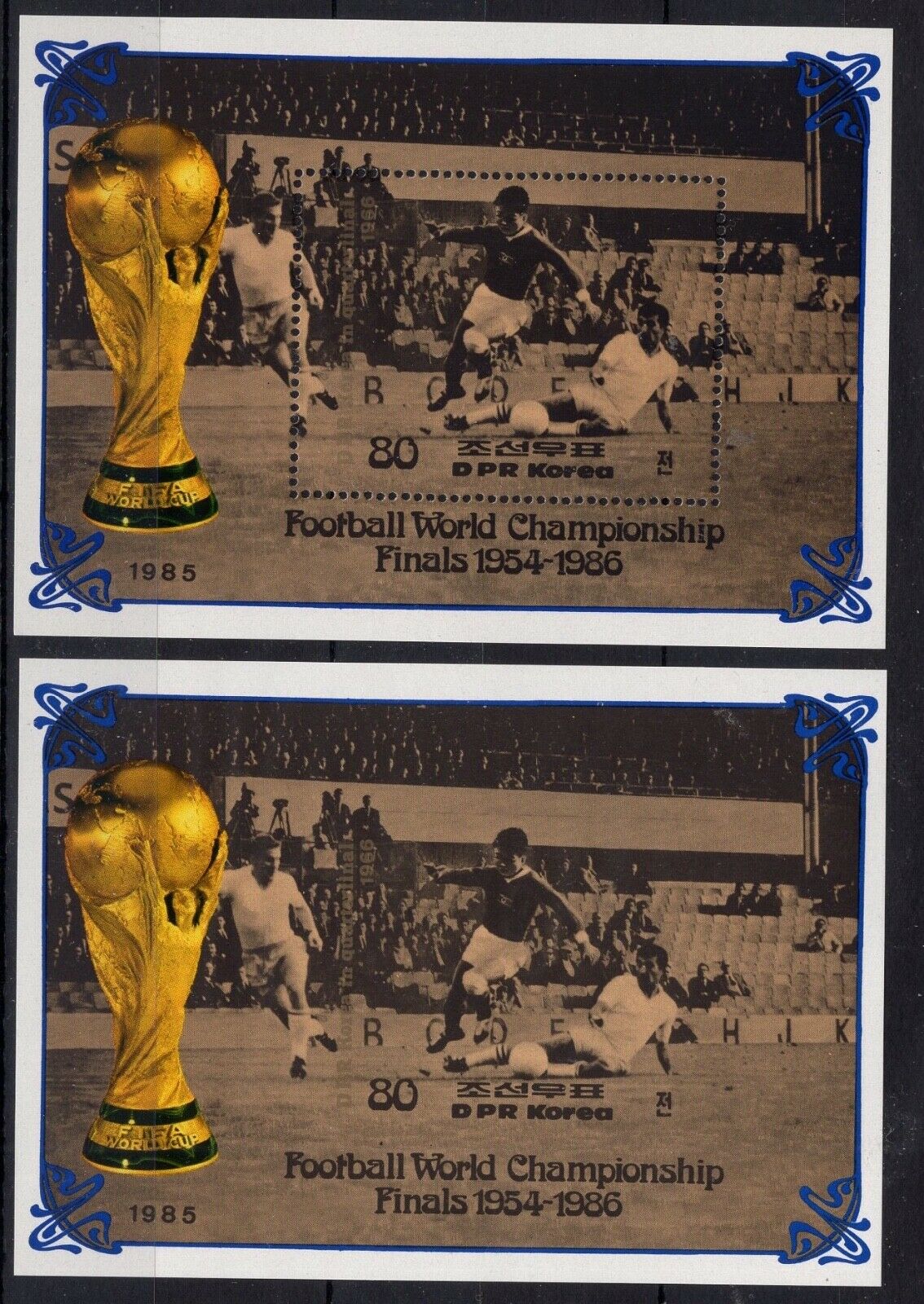 Sport - Football - Timbres Perf. - Perf.+ Imperf.mnh** Yg1