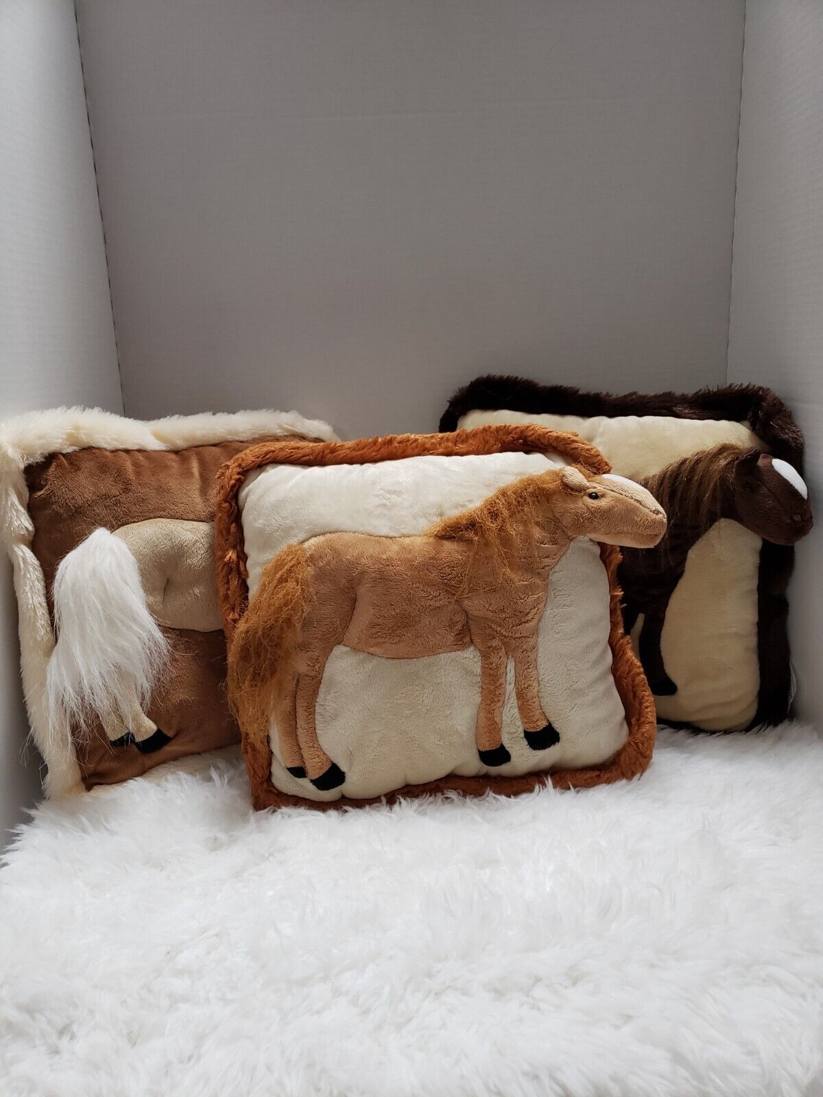 wishpets 3-D horse pillow