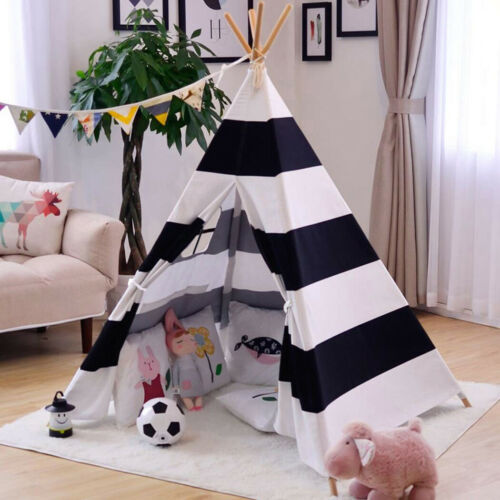 Teepee Play Tent for Kids Girl and Boy Durable Baby Toddler Tents Non-Slip Base