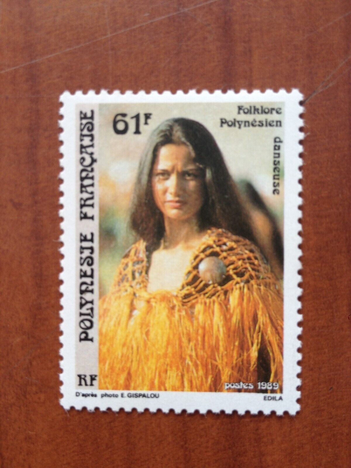POLYNESIE NUM 334 MNH Folklore ANNEE 1989