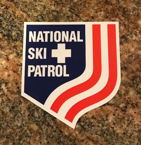 National Ski Patrol Sticker - Skiing Snowboarding Sports Burton Rossignol