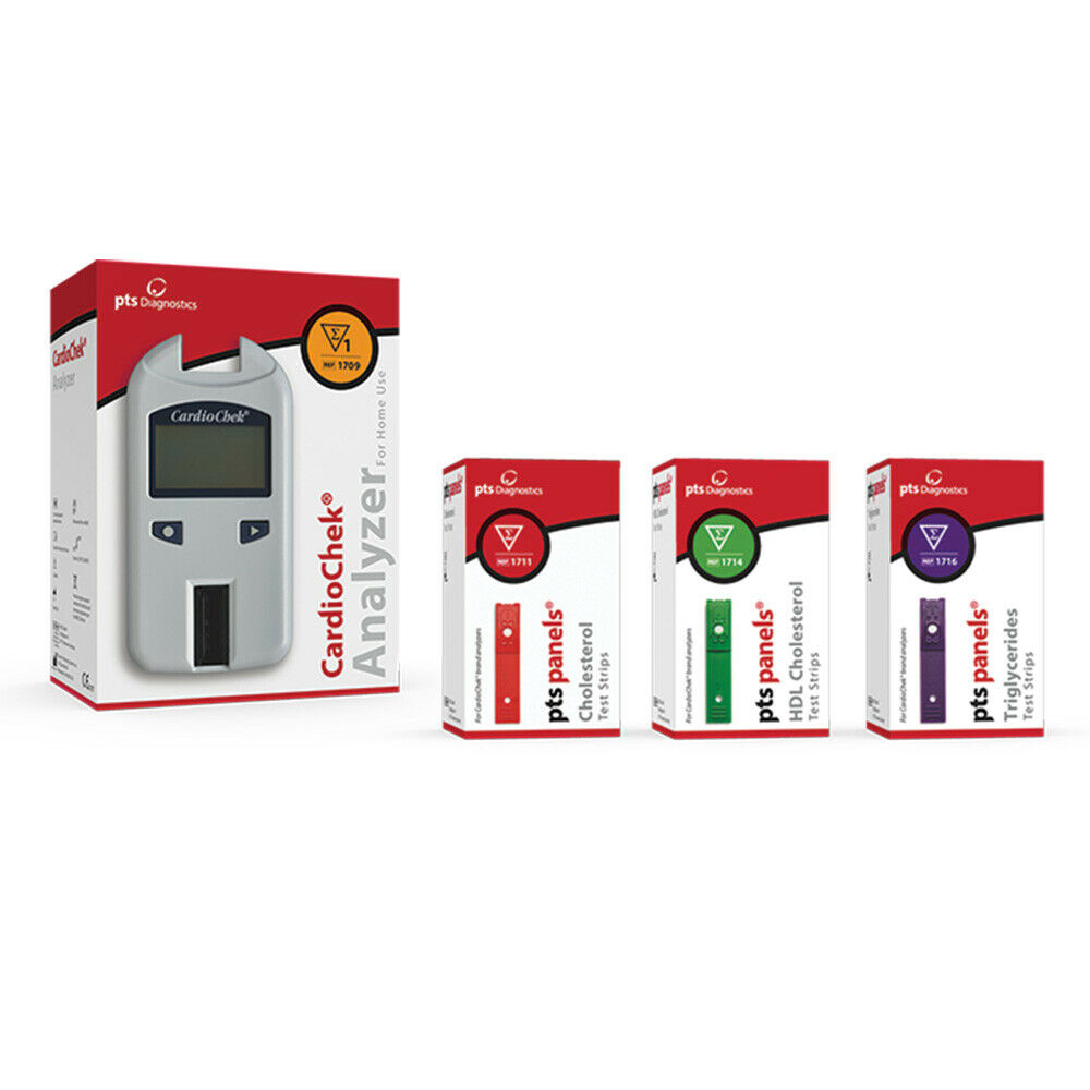 CardioChek Home Analyzer Starter Kit (3 totchol, 3 hdl, 3 triglyceride strips)