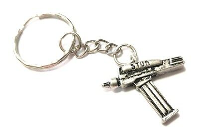 STAR TREK PHASER Keychain key chain Antique Silver color Collectible gift USA