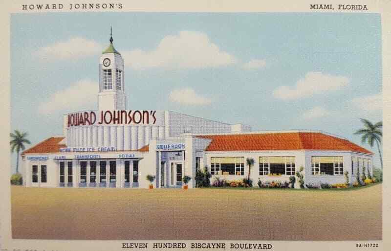 Color  Vintage Howard Johnson Photo Postcard Nice New Condition