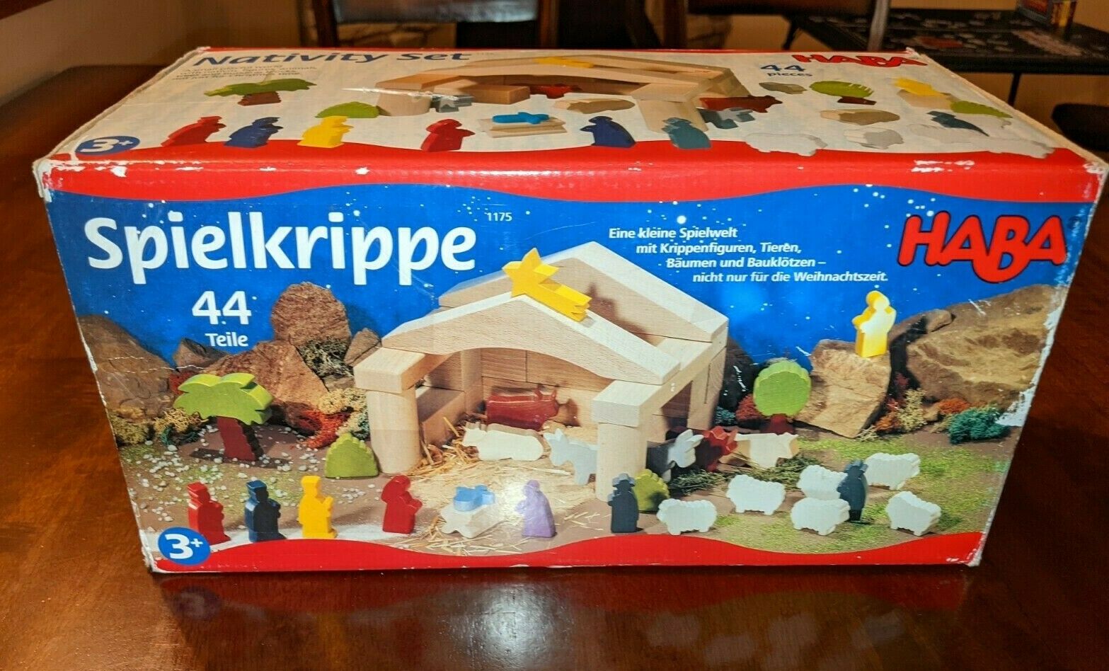 Haba Spielkrippe Wooden Nativity Set Made In Germany