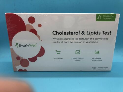 Everlywell Cholesterol and Lipids Test - at Home. Sealed.