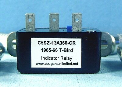 T21-6) 1965 1966 Thunderbird Turn Signal Indicator Relay C5SZ-13A366-CR